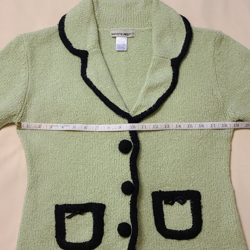 Collared Button Front Cardigan - Picture 7 of 9